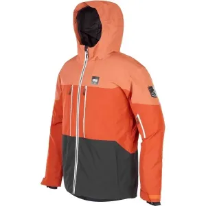 Picture OBJECT Pánska zimná bunda, oranžová, veľkosť 2XL