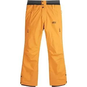 Picture OBJECT Pánske zimné nohavice, žltá, veľkosť XXL