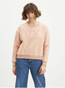 Light Pink Womens Picture Sweatshirt - Women #618162