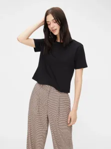 Čierny basic crop top Pieces Rina