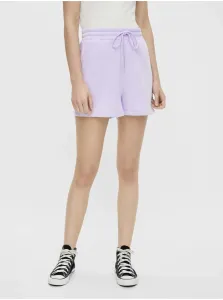 Light Purple Tracksuit Shorts Pieces Chilli - Women #705657
