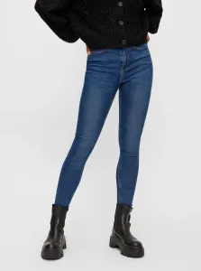 Blue Skinny Jeans Pieces Highfive - Women #4446797