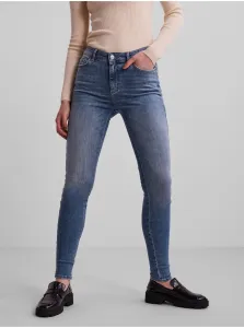Light Blue Skinny Fit Jeans Pieces Delly - Women #616918
