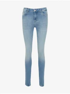 Light Blue Skinny Fit Jeans Pieces Delly - Women #616917