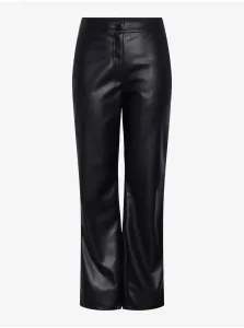 Black Women's Leatherette Trousers Pieces Nicha - Women #7626748