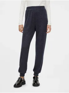 Dark Blue Sweatpants Pieces Circle - Women #1057652