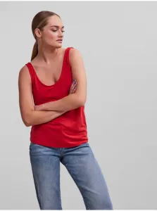Topy a tričká pre ženy Pieces - červená #699895