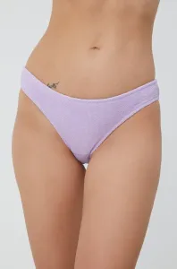 Plavkové nohavičky Pieces Vivian fialová farba, #9187428