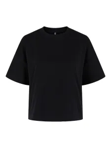 Pieces Dámske tričko PCCHILLI Loose Fit 17118870 Black M