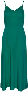 Pieces Dámske šaty PCNYA Long Line Fit 17135286 Pepper Green S