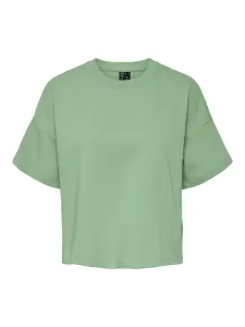 Pieces Dámske tričko PCCHILLI Loose Fit 17118870 Quiet Green L