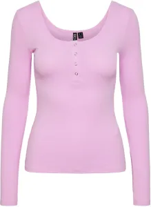 Pieces Dámske tričko PCKITTE Slim Fit 17101437 Pastel Lavender L