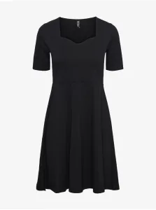 Šaty na denné nosenie pre ženy Pieces - čierna