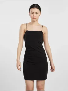 Letné a plážové šaty pre ženy Pieces - čierna #6725412