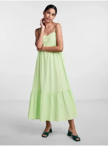 Light Green Women's Maxi Dress Pieces Louise - Women's #6900818
