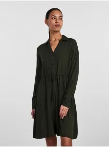 Navy Green Women's Shirt Dress Pieces Nova - Women's #7168670