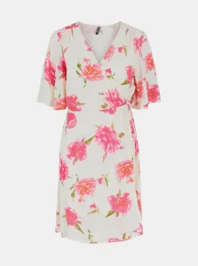 Letné a plážové šaty pre ženy Pieces - krémová #735578