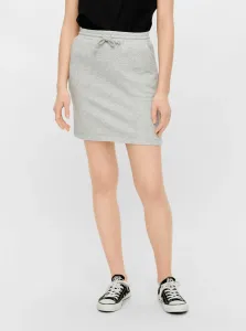 Light Grey Skirt with Tie Pieces Chilli - Women #736089