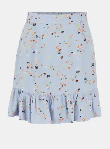 Light Blue Floral Skirt Pieces Lala - Women #736048