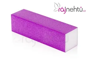 Pilník blok farebný - neón fialový