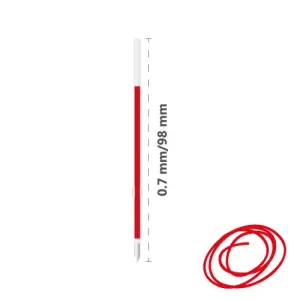 PILOT - Náplň guľôčková Ball Point Pen 0,7 mm - červená