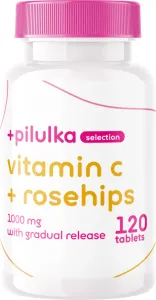 Pilulka Selection Vitamín C 1000 mg so šípkami s postupným uvoľňovaním 120 tabliet