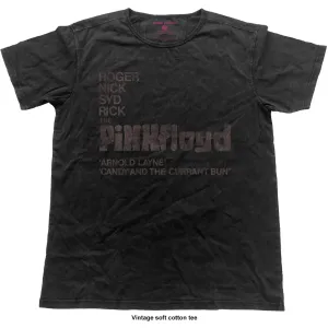 Pink Floyd tričko Arnold Layne Demo Vintage Čierna L