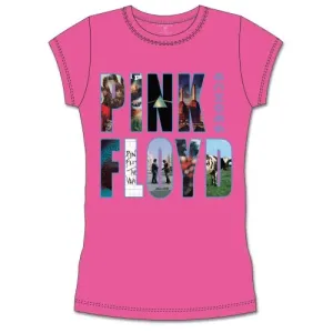 Pink Floyd Tričko Echoes Album Montage Pink Pink S