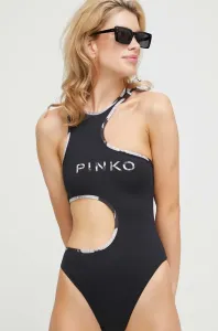 Jednodielne plavky Pinko čierna farba, mäkké košíky #8495943