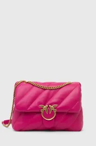 Kožená kabelka Pinko béžová farba, 100037.A0F2