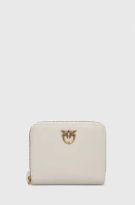 Kožená peňaženka Pinko dámsky, béžová farba, 100249.A0F1