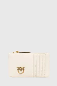 Kožená peňaženka Pinko dámsky, biela farba, 100251.A0F1