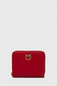 Kožená peňaženka Pinko dámsky, červená farba, 100249.A0F1