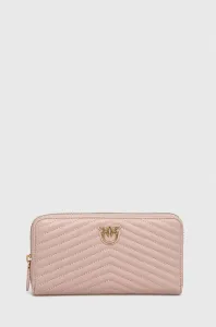 Kožená peňaženka Pinko dámsky, ružová farba, 100249.A0GK #6980121