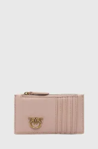 Kožená peňaženka Pinko dámsky, ružová farba, 100251.A0F1 #4248847