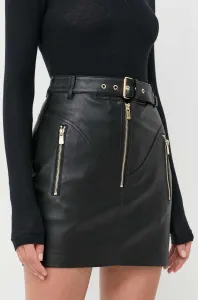 Sukňa Pinko čierna farba, mini, rovný strih #8753706