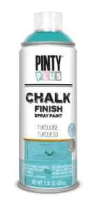 PINTY PLUS CHALK - Kriedová farba v spreji 400 ml CK797 - tyrkys