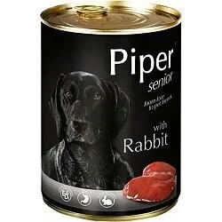 Piper PIPER SENIOR konzerva 400g - s králikom