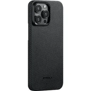 Pitaka MagEZ 4 600D Case Black/Grey Twill iPhone 15 Pro Max