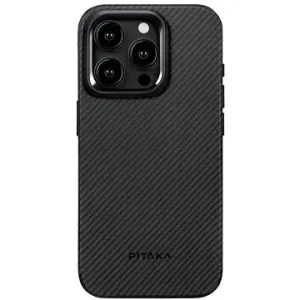 Pitaka MagEZ Pro 4 600D Case Black / Grey Twill iPhone 15 Pro