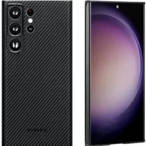 Kryt Pitaka MagEZ 3 case, black/grey - Samsung Galaxy S23 Ultra (KS2301U)