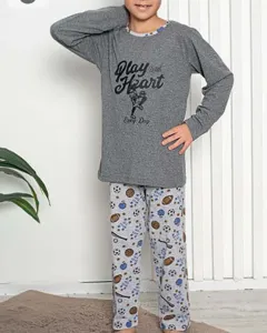 Chlapčenské pyžamo s potlačou #8663658