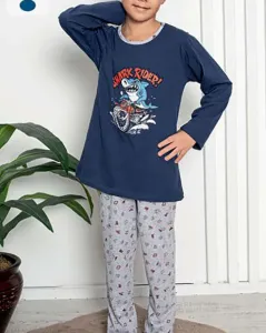 Chlapčenské pyžamo s potlačou - oblečenie #8663653