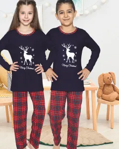 Detské vianočné pyžamo s potlačou - Oblečenie