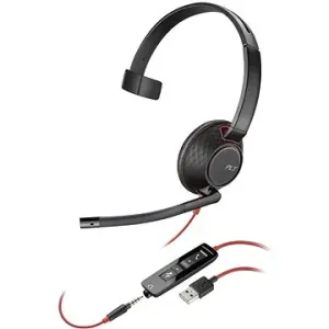Plantronics Blackwire 5210, USB-A, náhlavní souprava na jedno ucho se sponou