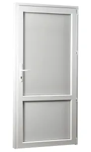 Vedľajšie vchodové dvere REHAU Smartline+, plné, pravé - SKLADOVÉ-OKNÁ.sk - 980 x 2080