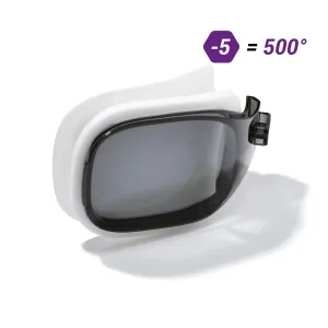 Plavecké okuliare selfit dioptrické s dymovými sklami veľkosť s -2 BIELA bez veľkosti #1311852