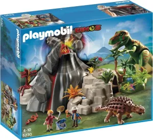 Playmobil 5230 Sopka s tyranosaura