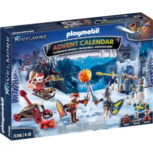 Playmobil 71346 Adventní kalendář Novelmore - Boj na sněhu