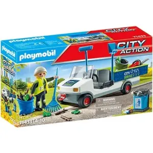 Playmobil 71433 Upratovanie mesta pomocou e-vozidla